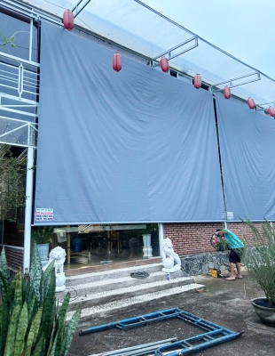 Thiết kế thi công dù bạt